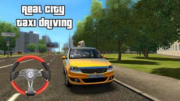 Taxi driving simulator Affiche