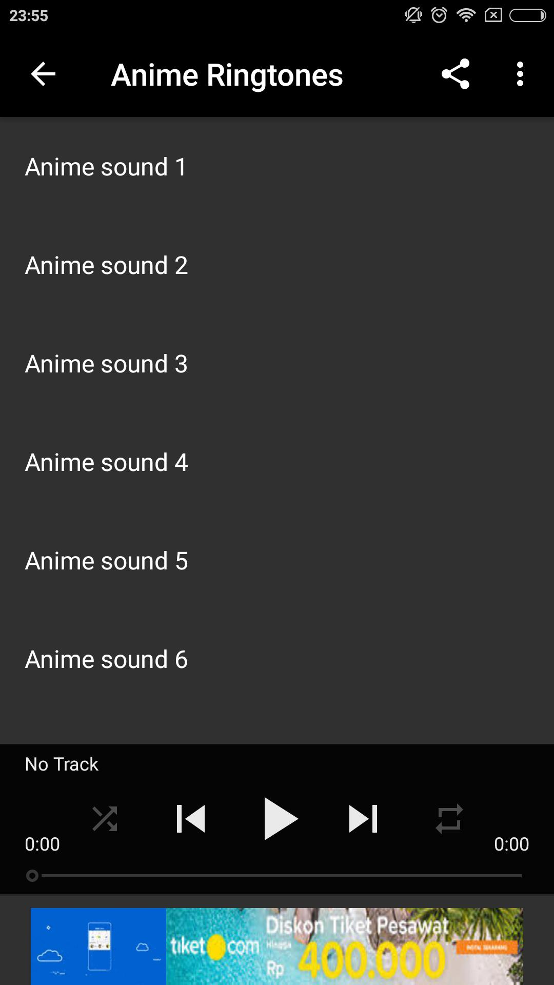 Anime text sound of Anime Character