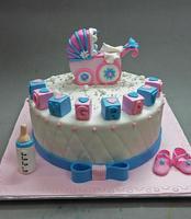 Baby Shower Cake Plakat