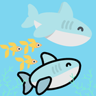baby shark animasi icon