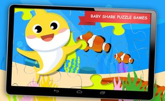 Baby Shark Do Doo Puzzle Games Affiche