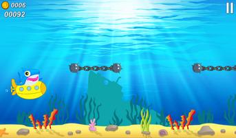 Baby Submarine Shark Games स्क्रीनशॉट 2