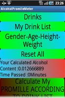 Alcohol Promille Meter تصوير الشاشة 3