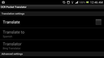 OCR Pocket Translator screenshot 2