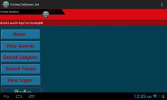 Hockey Database Link Affiche