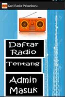 Poster Pencarian Radio Pekanbaru