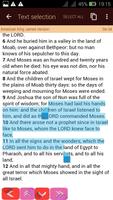 King James Bible (KJV Bible) capture d'écran 1