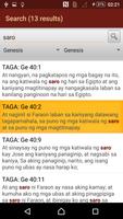 Tagalog Bible capture d'écran 3