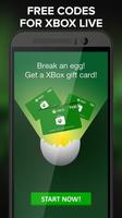 Free Codes & Cards for XBox ポスター
