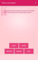 3 Schermata Pinoy Love Quotes