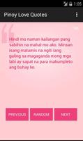 Poster Pinoy Love Quotes