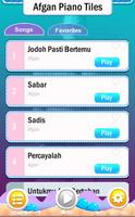 Afgan Piano Tiles Plakat