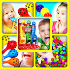 Bad Baby Kids Learn Colors Education Zeichen
