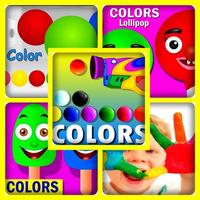 Bad Baby Kids Learn Colors Education Plakat