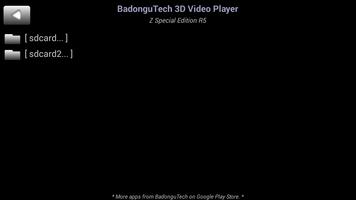 BadonguTech 3D Movie Player (Anti Alias/Moire SBS) Affiche