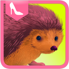 Cute Hedgehog Dress Up biểu tượng