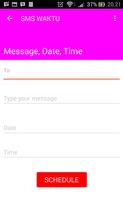 SMS Scheduler (Time SMS) screenshot 2