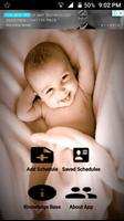 Immunization Schedule - Babies پوسٹر