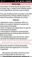Immunization Schedule - Babies screenshot 2