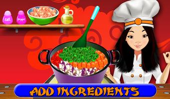 Noodles Maker-Jeux de cuisine capture d'écran 1