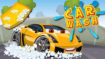 Auto Shop Kids- free car wash Affiche
