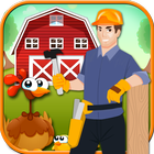 Farmhouse game: village town home builder & decor icône