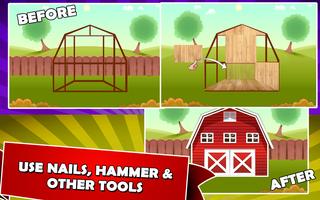 Farmhouse game: village town home builder & decor capture d'écran 2