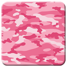 Pink Camo Live Wallpaper Free icône