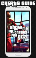 Show Me all Cheats For GTA Plakat