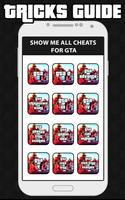 Show Me all Cheats For GTA screenshot 1