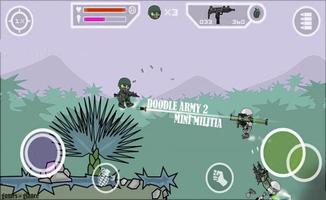 The Doodle Army 2 Mini Militia captura de pantalla 1