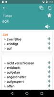 Turkish German Dictionary screenshot 3