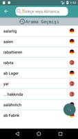Türkçe Almanca Sözlük Ekran Görüntüsü 2