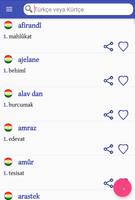 Kurdish Turkish Dictionary screenshot 3