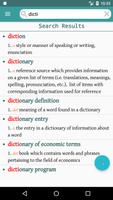 English Dictionary الملصق