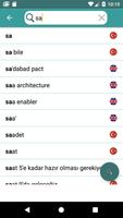 Turkish English Dictionary screenshot 1