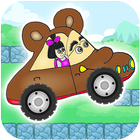 Car racing masha and the bear icône