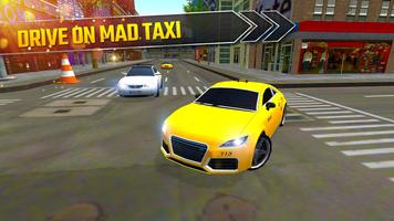 Taxi Driving Simulator 2017 - Modern Car Rush capture d'écran 2