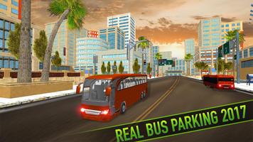 Real Bus Parking 2017 - City Coach Simulator पोस्टर