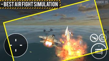 Real Jet Fighter : Air Strike Simulator poster