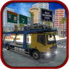 Car Cargo Transporter Truck آئیکن