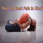 Yoga for Back Pain Relief in Hindi ícone