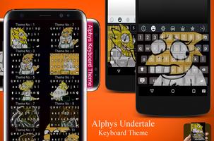 Alphys Keyboard Theme poster