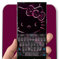 Glow Kitty Keyboard Theme