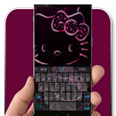 Glow Kitty Keyboard Theme-APK