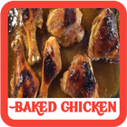 Baked Chicken Recipes 📘 Cooking Guide Handbook simgesi