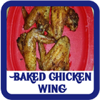 Baked Chicken Wing Recipes icon