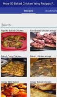 Baked Chicken Wing Recipes Affiche