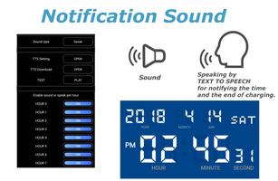 シンプルデジタル時計 - デジタルクロック SHG2 簡易版 スクリーンショット 1