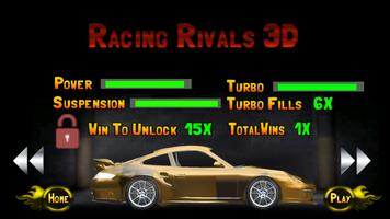 Racing Rivals 3D: Extreme Race capture d'écran 1